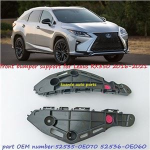 Støtfangerholder foran for Lexus RX350 2016-2021 52535-0E070 52536-0E060
