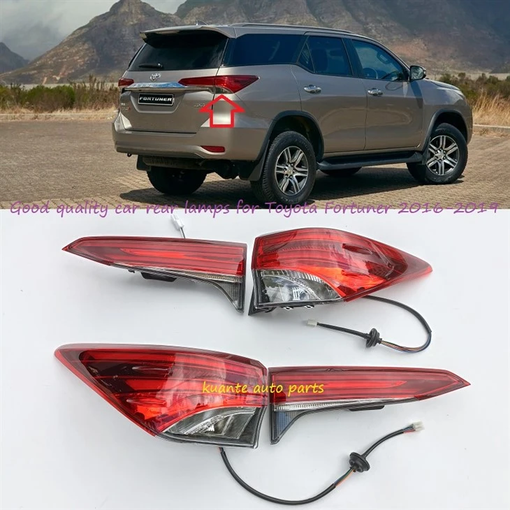 Baklykter for Toyota Fortuner 2014-2019